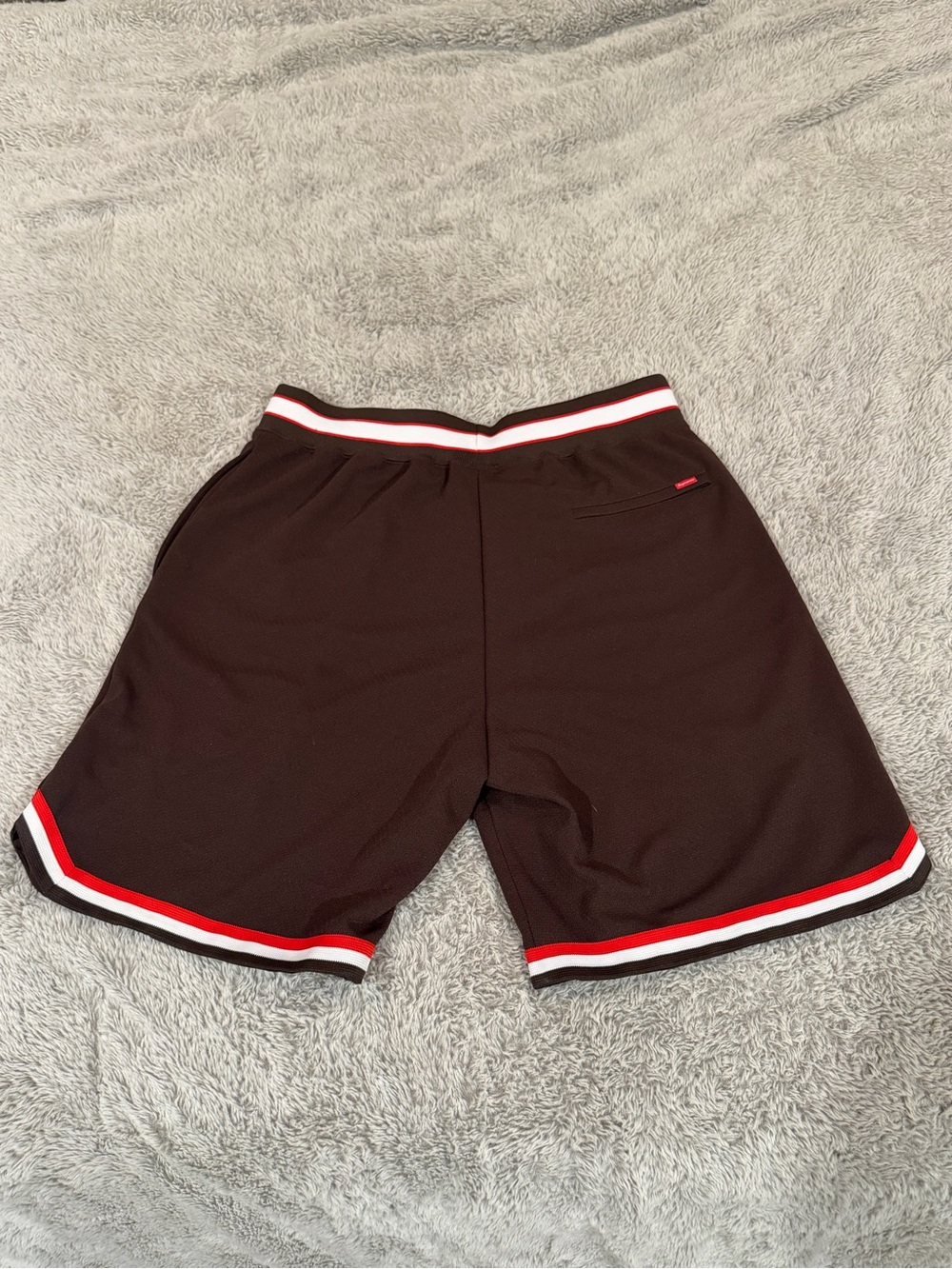 Supreme Men’s Brown Athletic Shorts - Picture 2 of 4